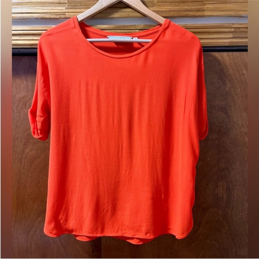& Other Stories lightweight blouse bright top